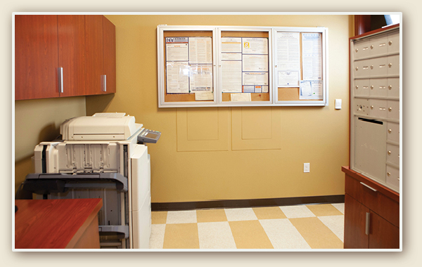 Copy and Mail Room